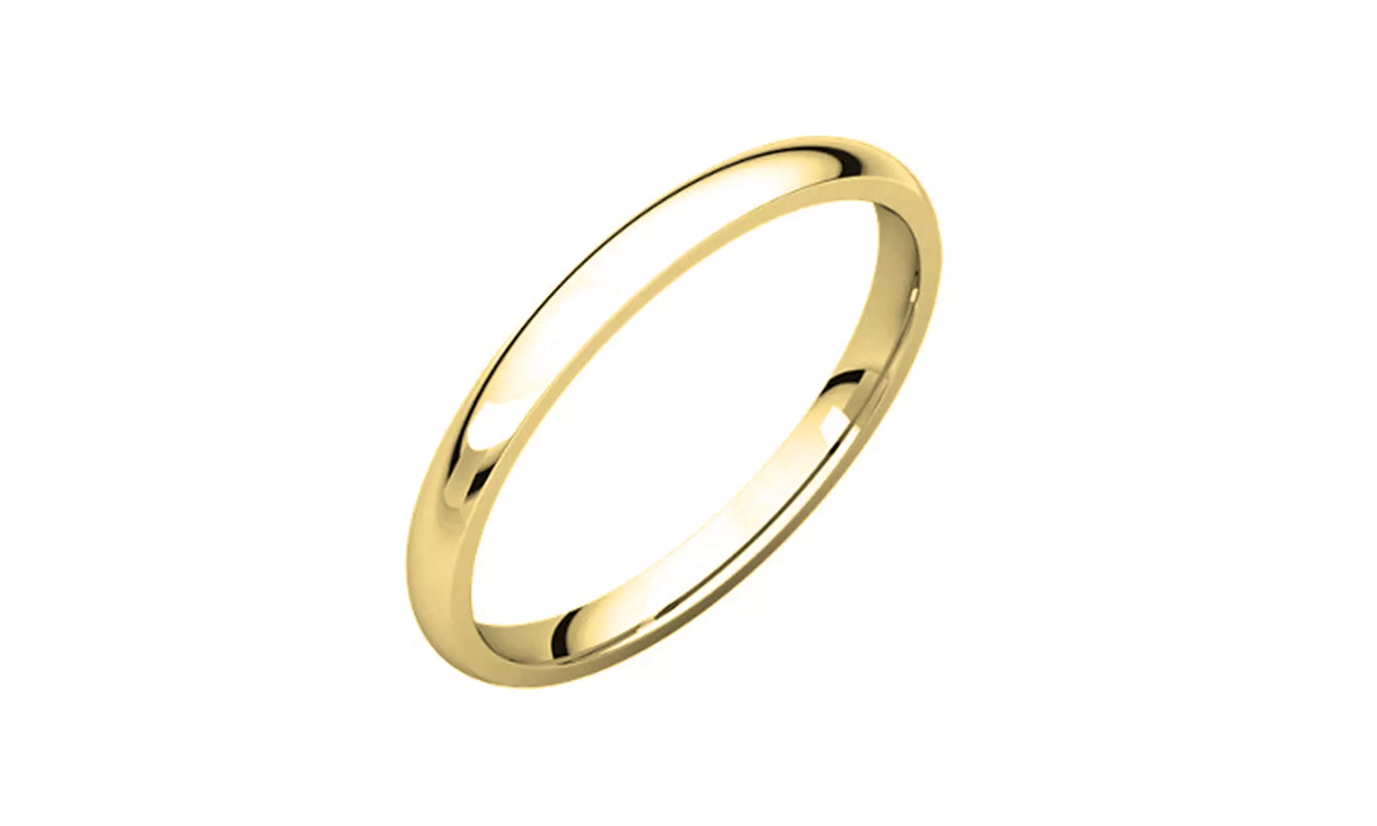 2MM Comfort Fit Italian Wedding Bands
