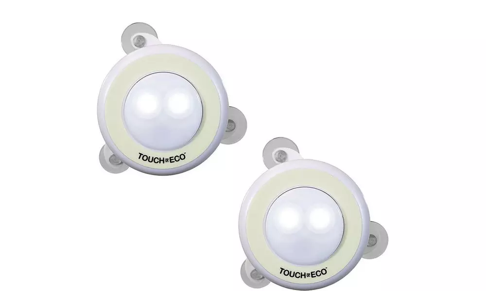 Solar Window LED Night Light (Pack of 2), White - Second Medium