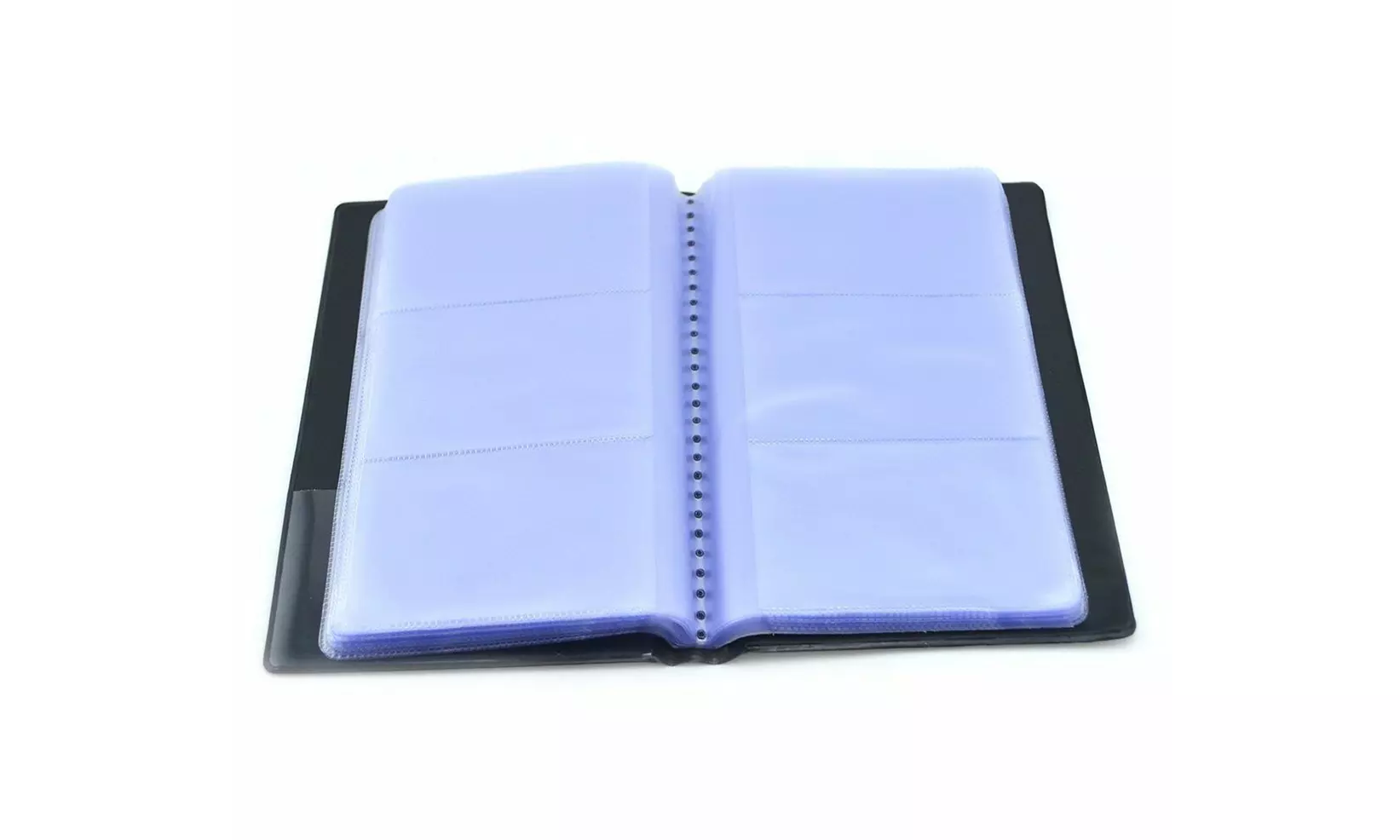 Leather 240 Cards Business Name ID Credit Card Holder Book Case Keeper Organizer