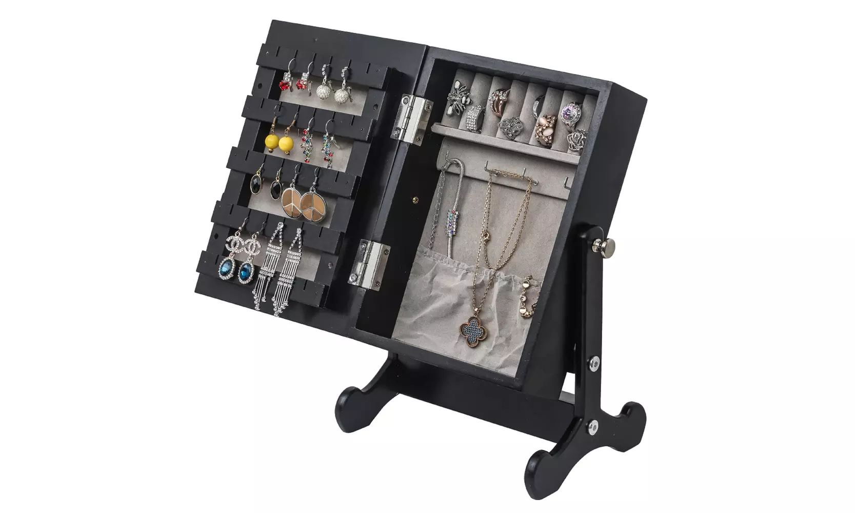 Mirror Jewelry Cabinet Organizer - Second Medium