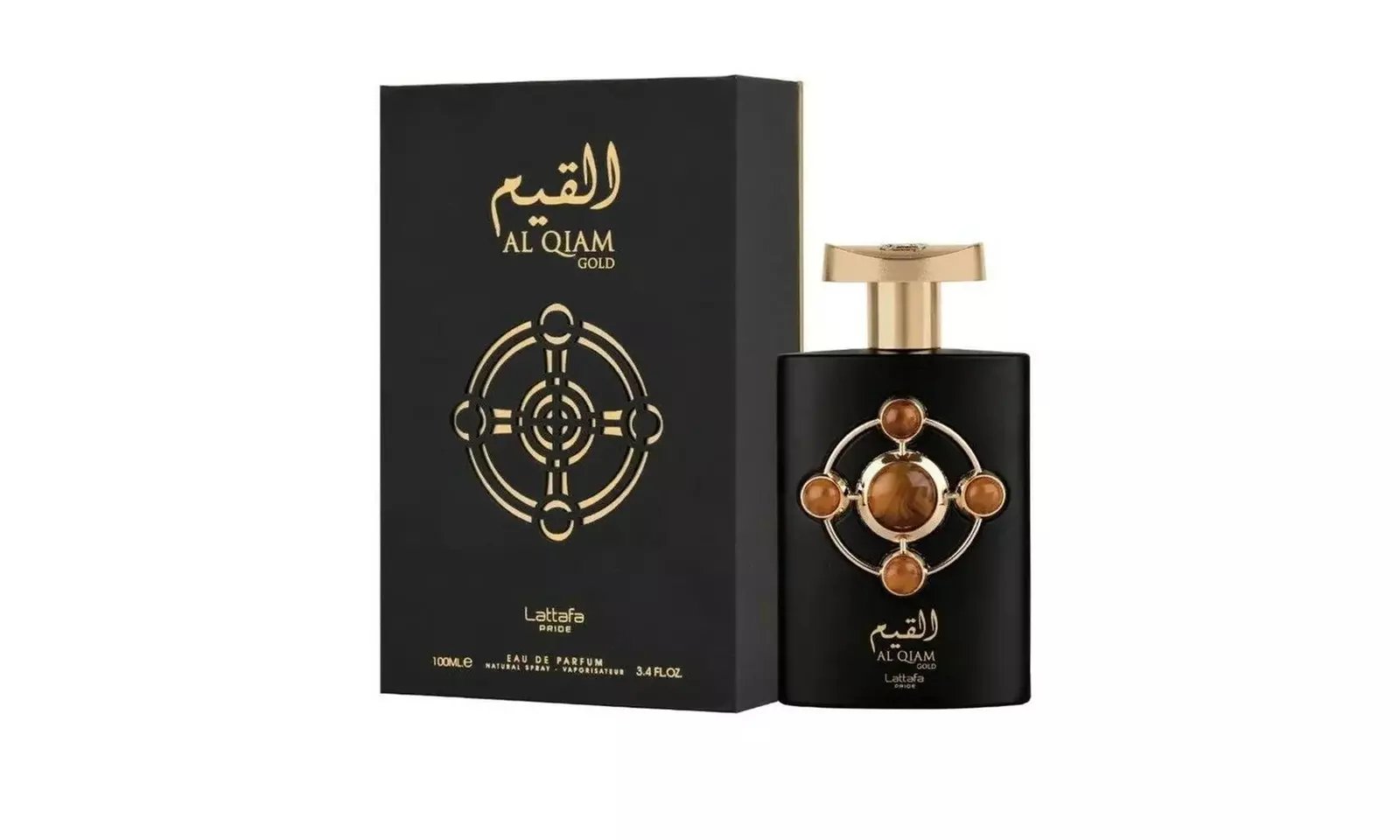 Lattafa Al Qiam Gold Eau De Parfum Unisex 3.4 Fl. Oz. - Primary Image