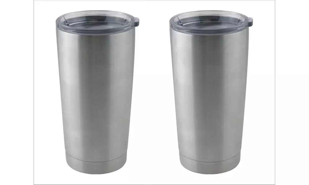 20 Oz. Insulated Stainless Steel Tumbler Set (2-Pack) - Primary Image