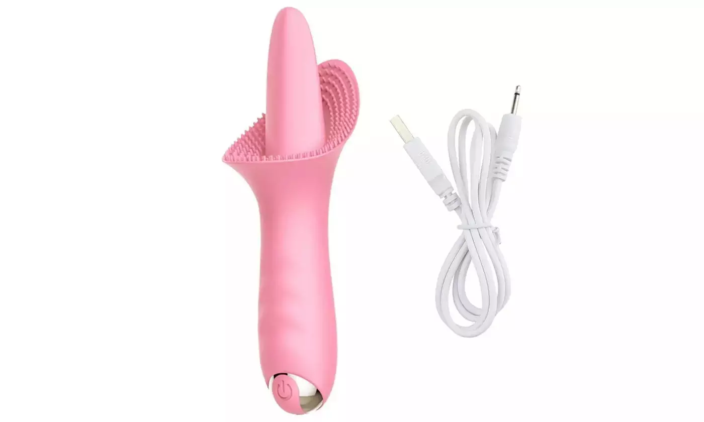 10 Vibrating Modes Clitoral Licking G Spot Vibrator