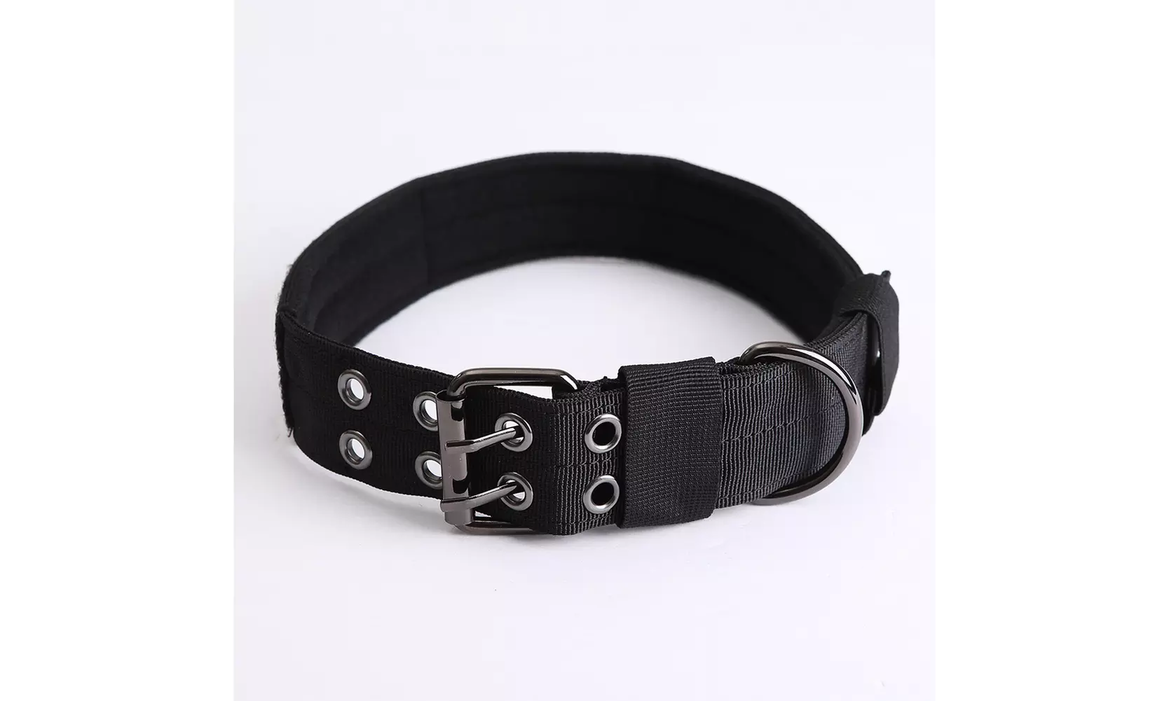 US Tactical heavy duty Nylon large Dog Collar collar K9 Military Metal Buckle