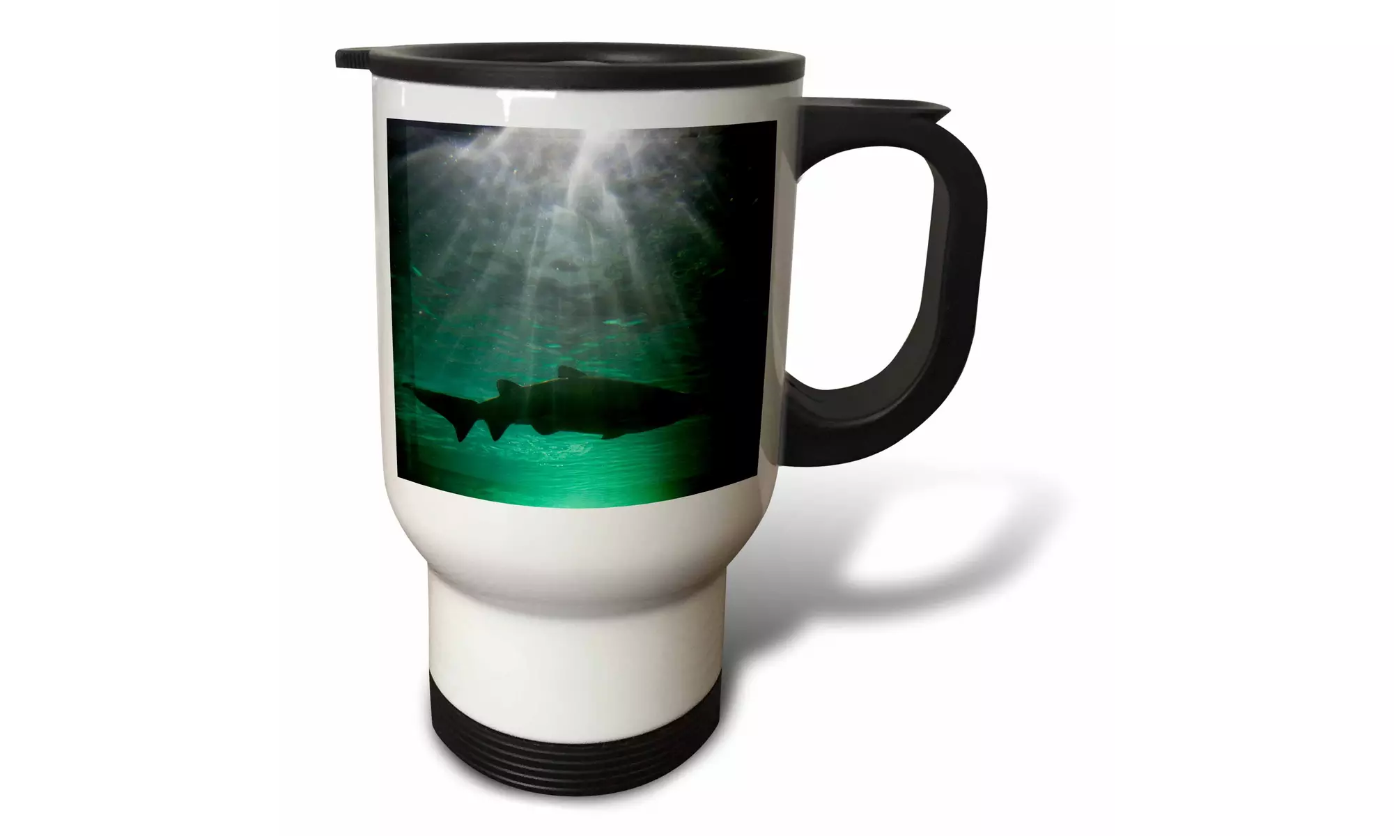 Travel Mug Australia, NSW, Sydney, Gray Nurse Shark tank -AU01 PSO0016 - Paul - Primary Image