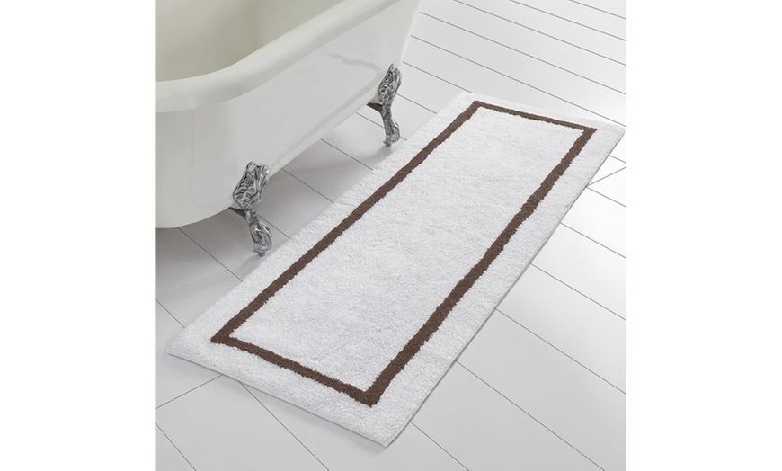 100 Cotton 22x60 Reversible Bath Runner Rug Groupon   C870x524 