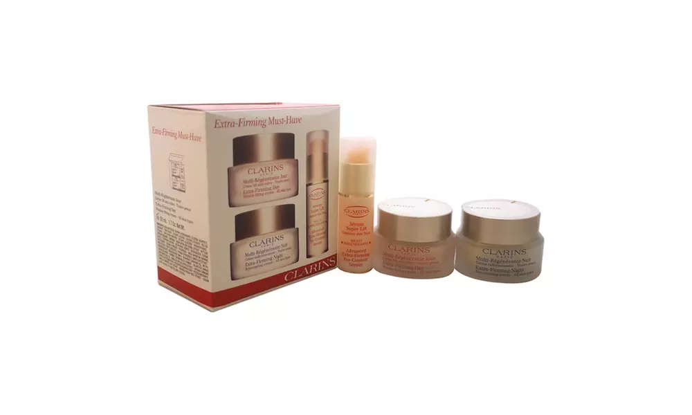 Clarins Extra-Firming Must-Have Kit Unisex 3 Pc Kit - Second Medium