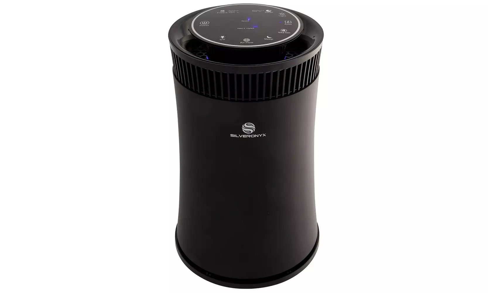 SilverOnyx Air Purifier for Home with True HEPA Carbon Filter, UV Light, Ionizer - Primary Image
