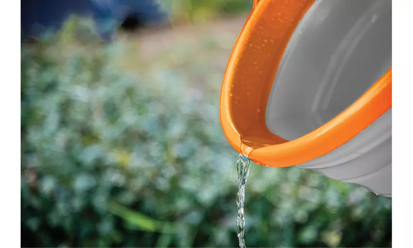 Collapsible 10 Liter/2.64 Gallon Silicon Bucket,BPA Free (12"X10") - Second Medium