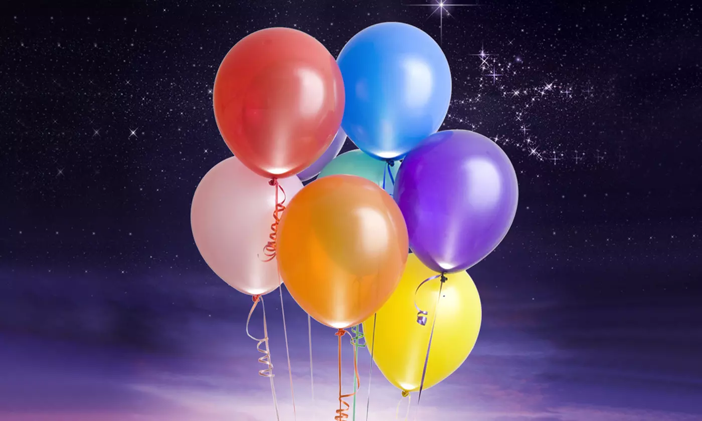 LED Balloon Lights 6 Colors Light Up Balloons (6-Pack or 12-Pack) - Primary Image