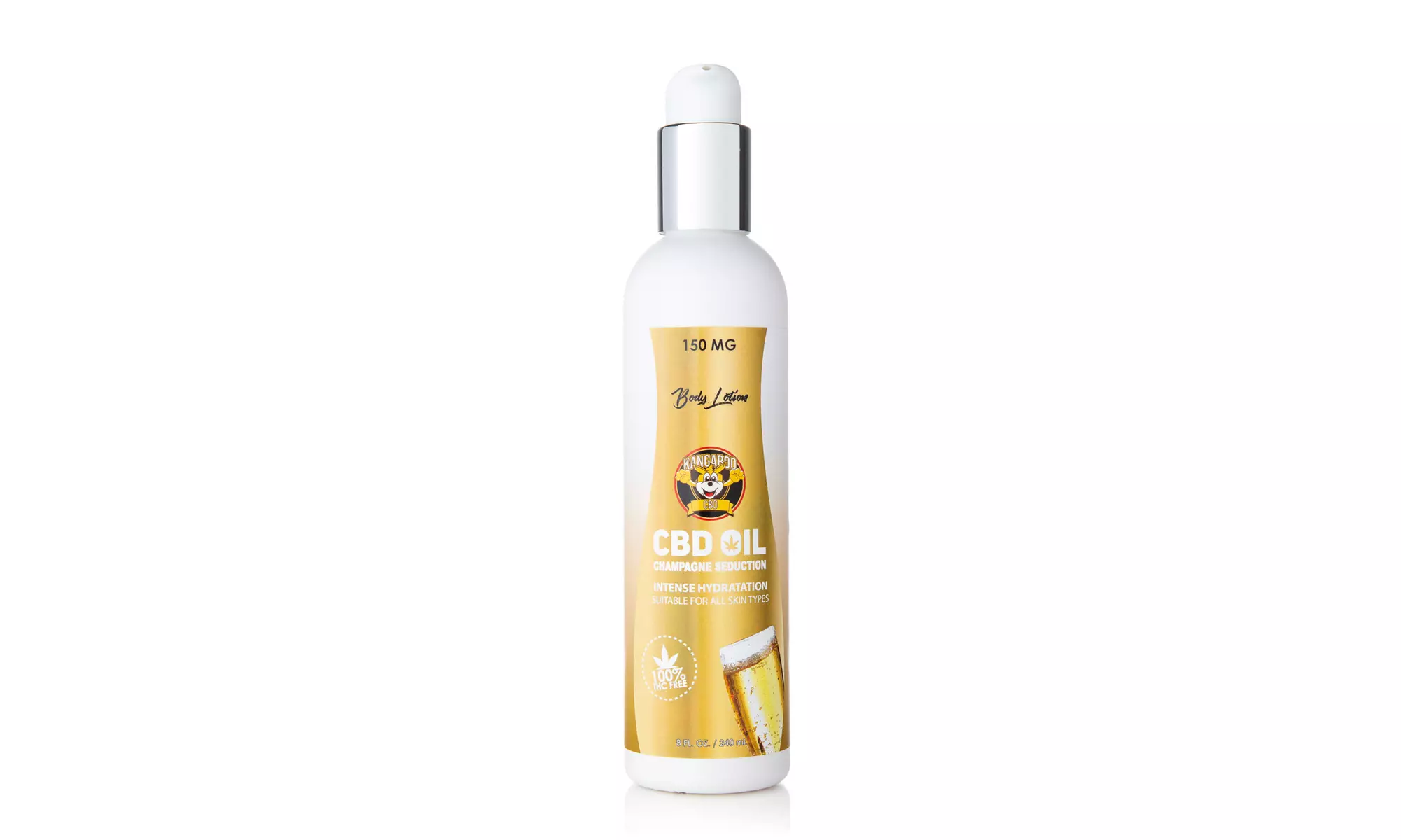 Premium Organic CBD Infused Body Lotion 150MG From Kangaroo CBD  - Second Medium