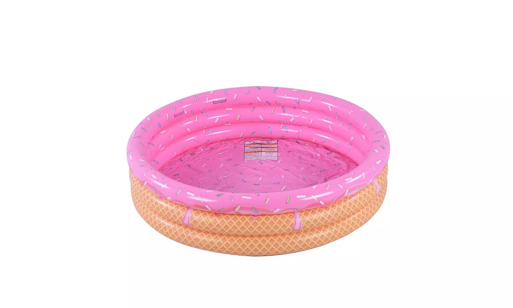 XFlated Kiddie Pool Ice Cream Inflatable Pool of 45 Inches - Primary Image