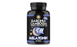 Angry Supplements Garcinia Cambogia PM, Weight Loss Sleep Aid 