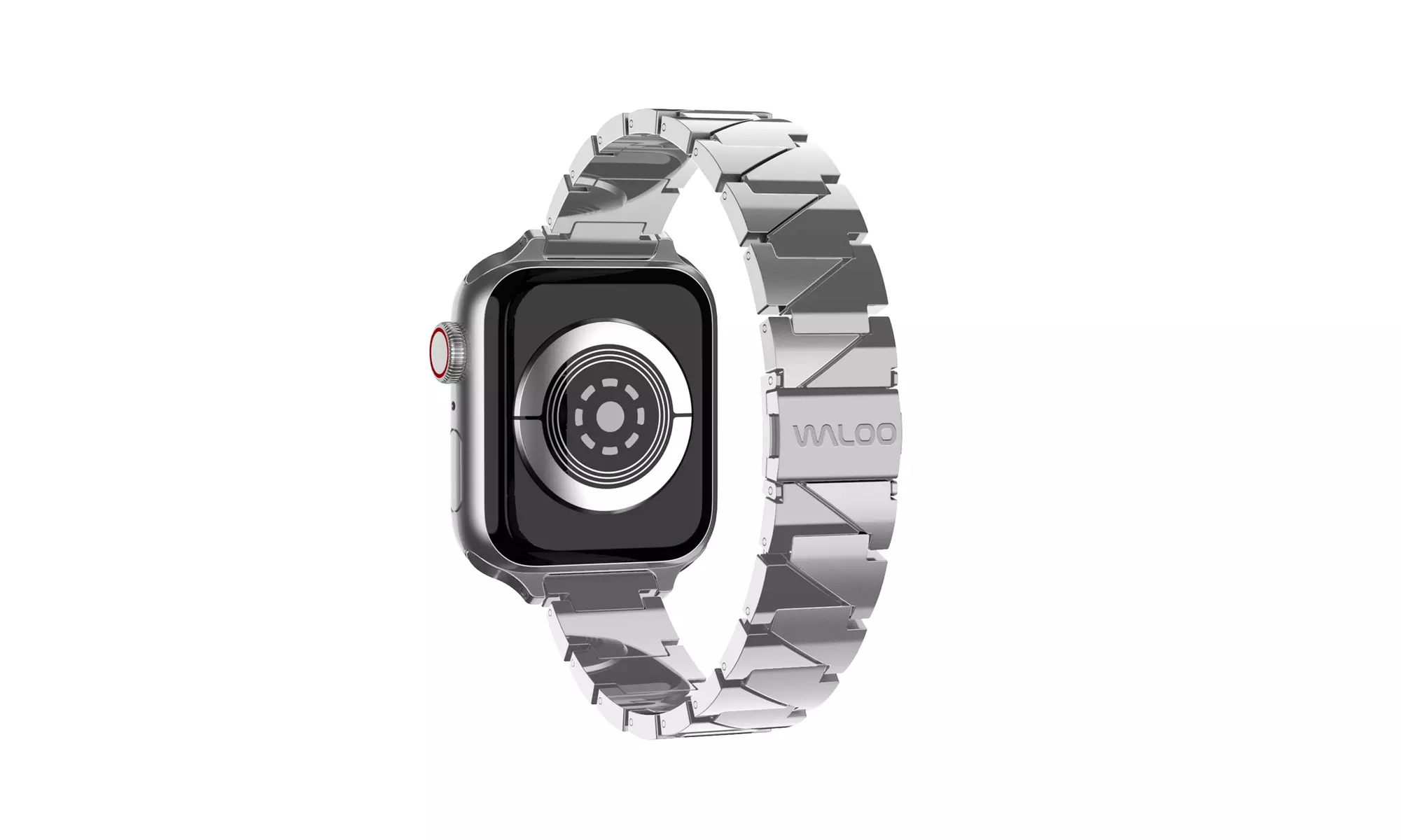 Waloo Leather & Metal Replacement Bands for Apple Watch - All Series