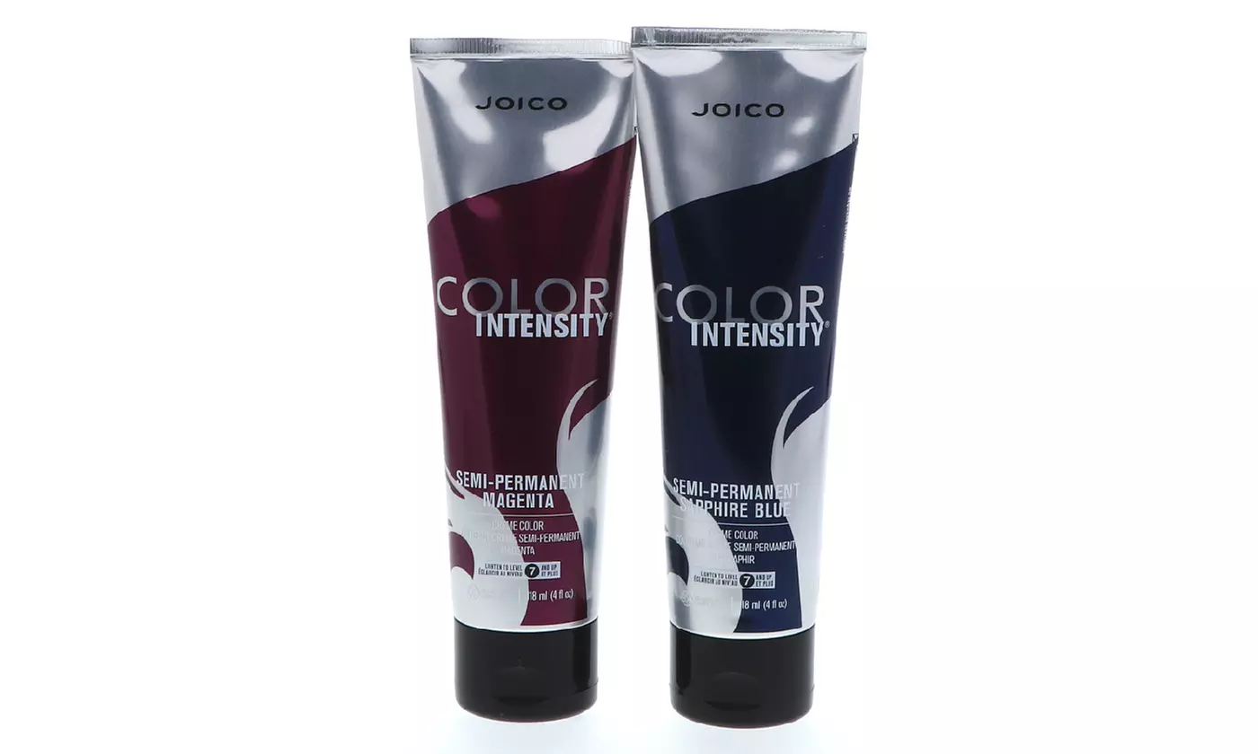 Joico Color Intensity Hair Color Magenta 4 oz , Sapphire Blue 4 oz Set - Primary Image