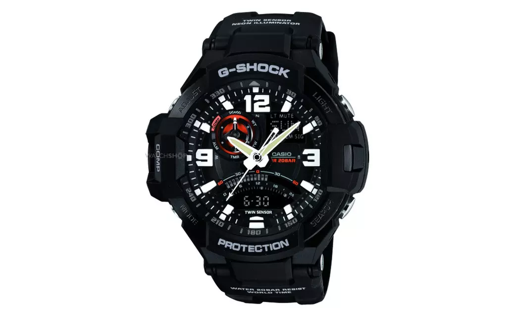 G-Shock GA-1000-1A Aviation Series Men's Twin Sensor Watch  - Primary Image