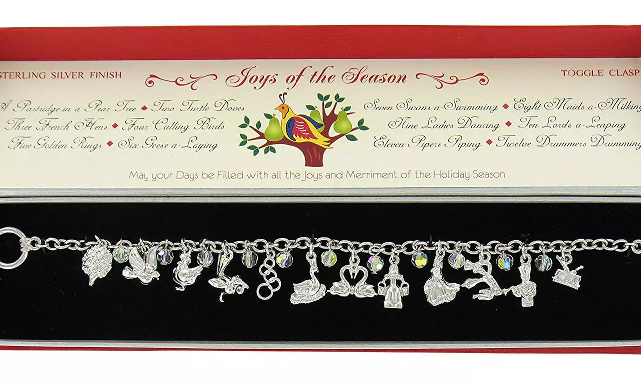 12 Days of Christmas Charm Bracelet - Primary Image