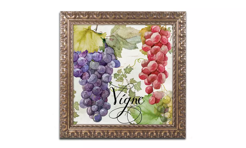 Color Bakery 'Wines of Paris I' Ornate Framed Art - Primary Image