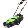 Image 3: Costway 12 Amp 14-Inch Electric Push Lawn Corded Mower With Grass Bag 