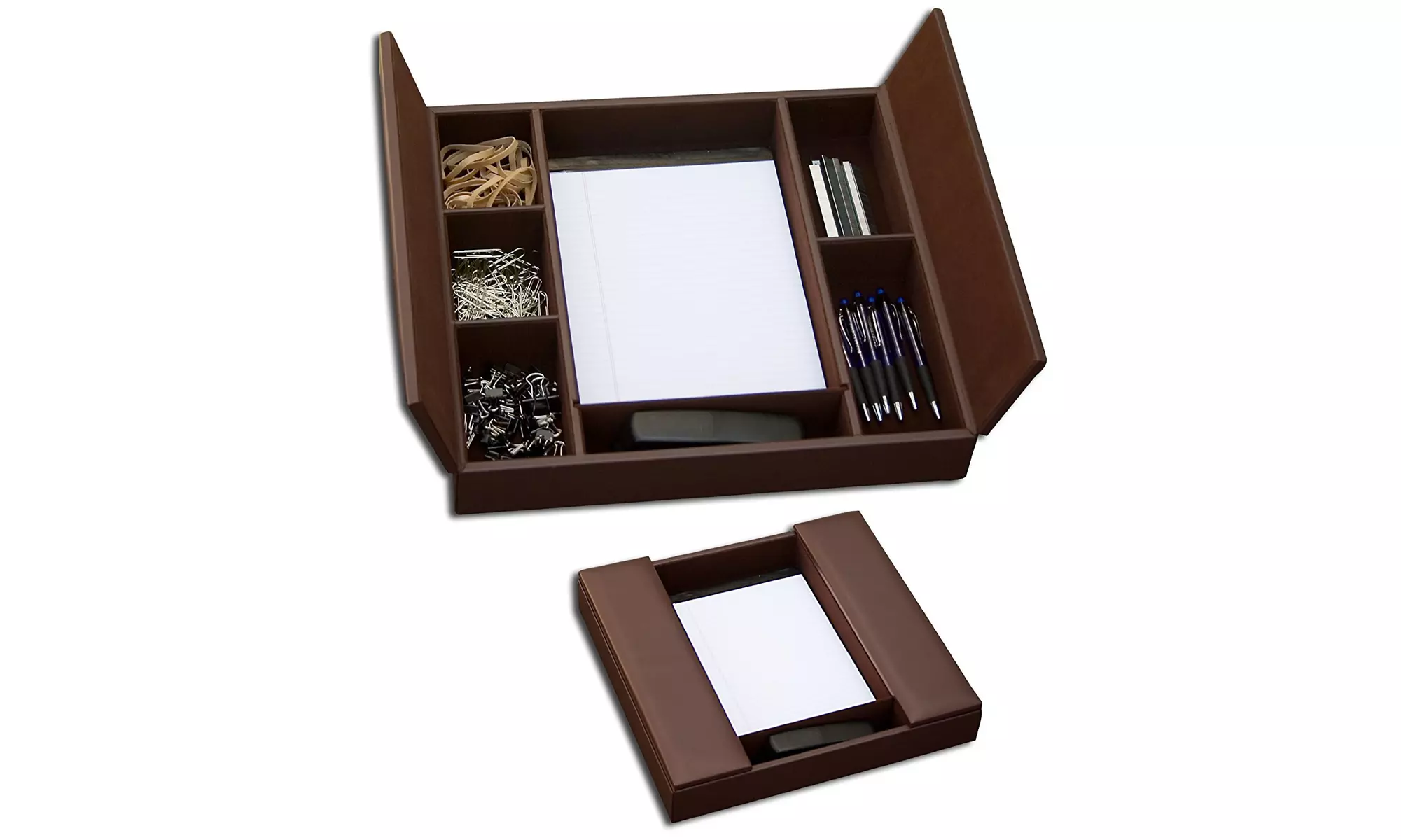 Dacasso A3490 Leather Conference Room Organizer - Primary Image