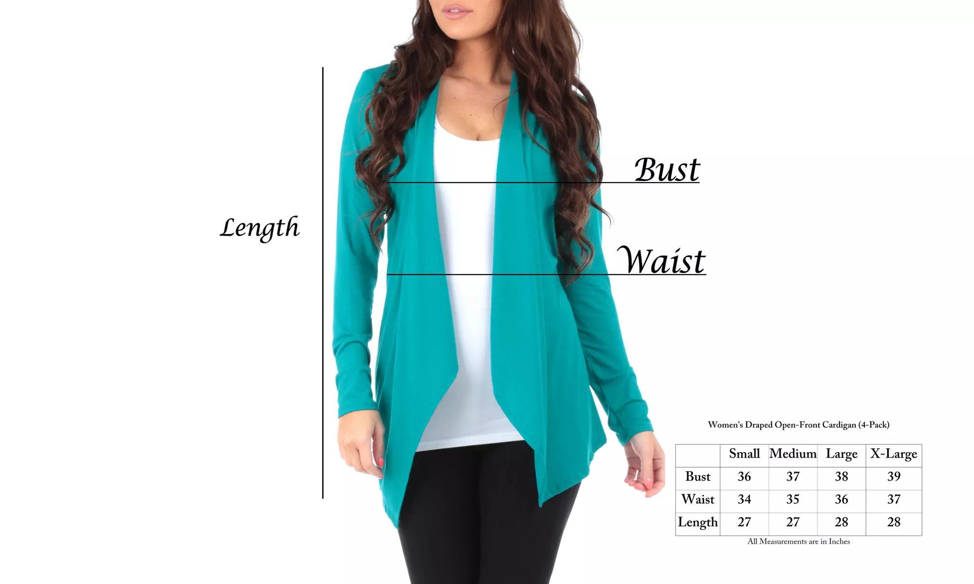 Women's Draped Hacci Cardigan - Primary Image