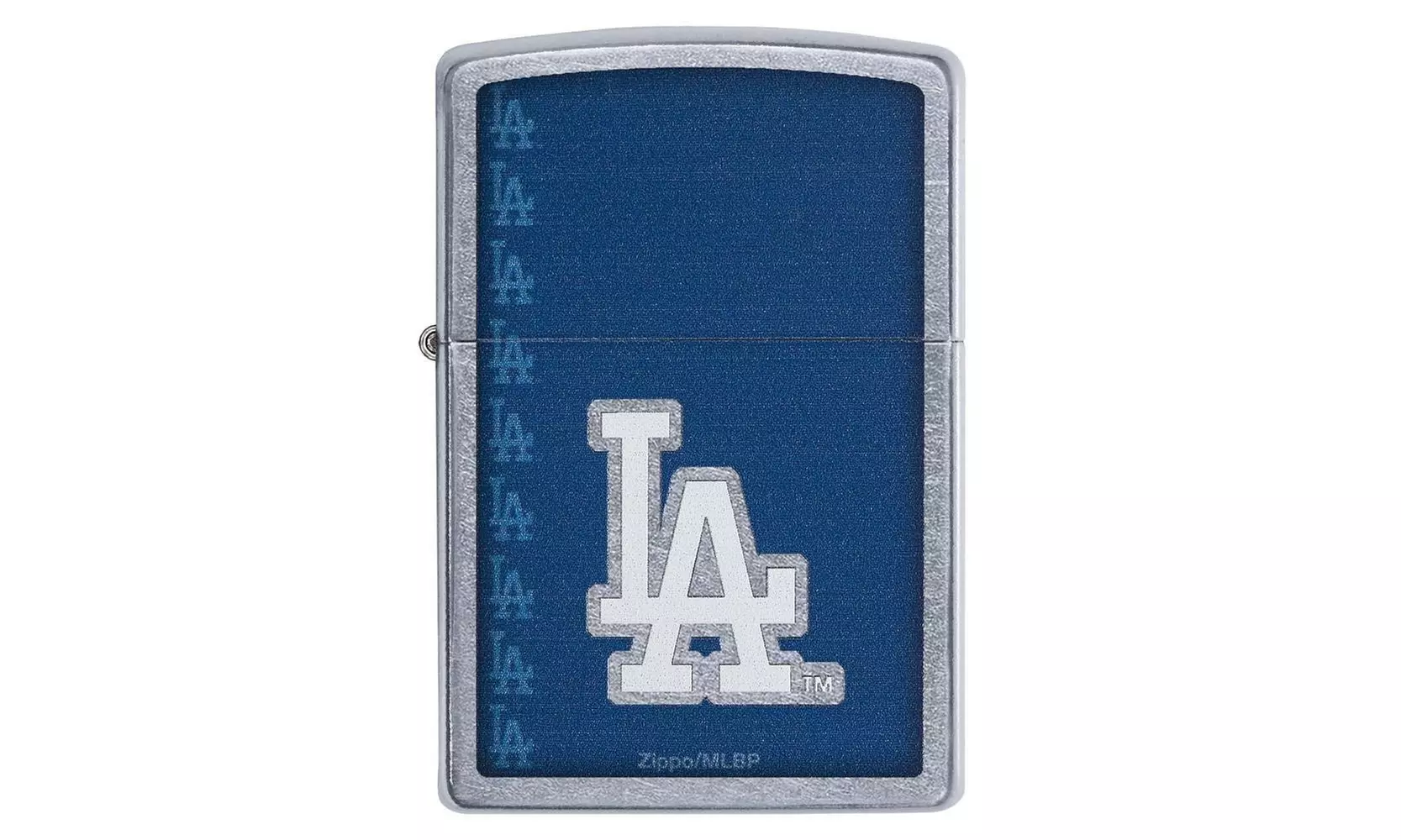 Zippo MLB Los Angeles Dodgers, Street Chrome, Windproof Lighter #29114 - Primary Image