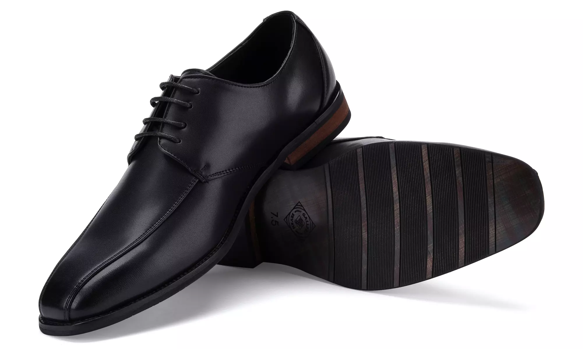 Gallery Seven Mens Oxford Dress Shoes - Bike Toe