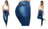 N3544 Colombian Design Bottom Lift Push Up High Waist Skinny Jeans