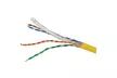 Vericom MBW6U-01445 CAT-6 UTP Solid Riser CMR Cable, 1,000ft (Yellow) - Second Medium