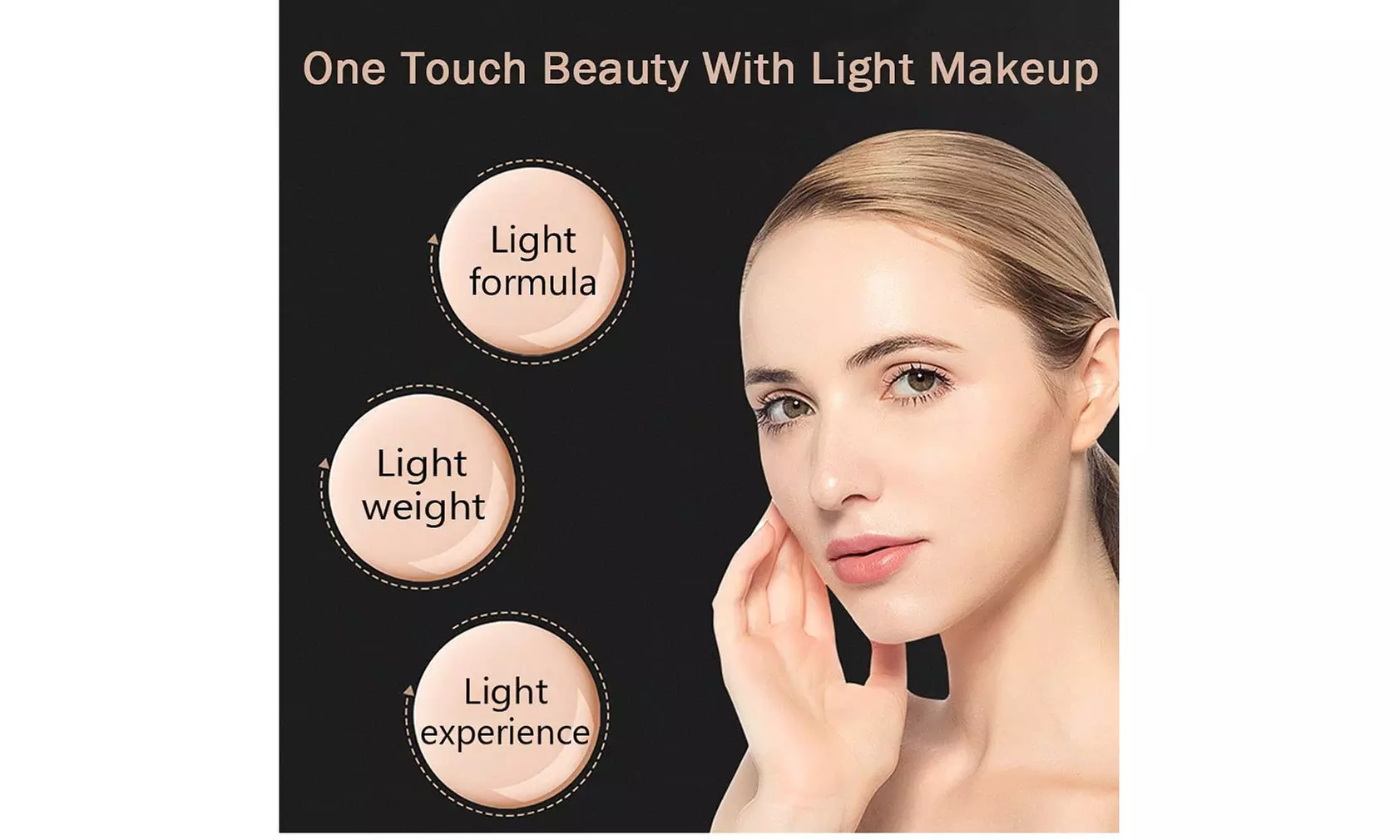 Firstfly Mushroom Air Cushion CC Cream, Moisturizing Concealer - Second Medium