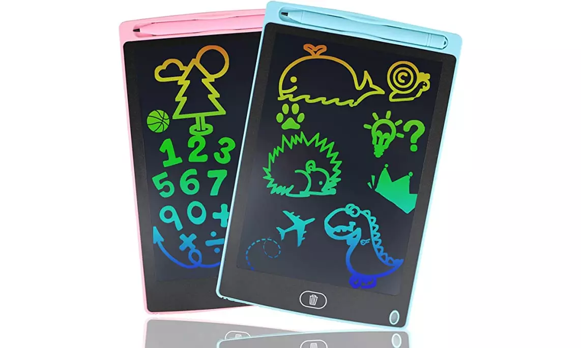 LCD Writing Tablet for Kids, 8.5 Inch Colorful Drawing Tablet Writing Pad - Primary Image
