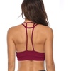 Image 7: Brushed Low Impact Strappy Sports Bra for Women Yoga Bra Tops
