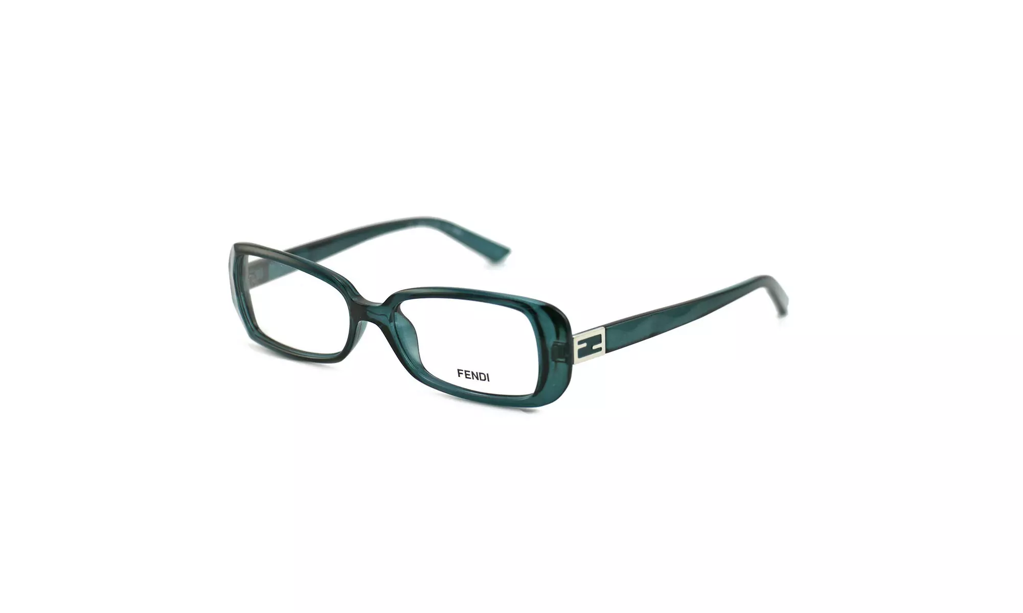 Fendi Women's Eyeglasses F898 444 Turquoise 51 15 140 Full Rim Rectangular - Primary Image