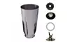 5 Cup Stainless Steel Blender Jar Set, Complete 6 Piece SS Set, Fits Oster