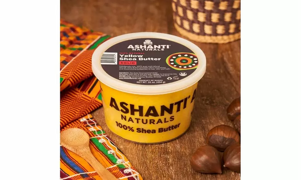 Ashanti Naturals Shea Butter Creamy, Solid and Souffle (Multiple Options)
