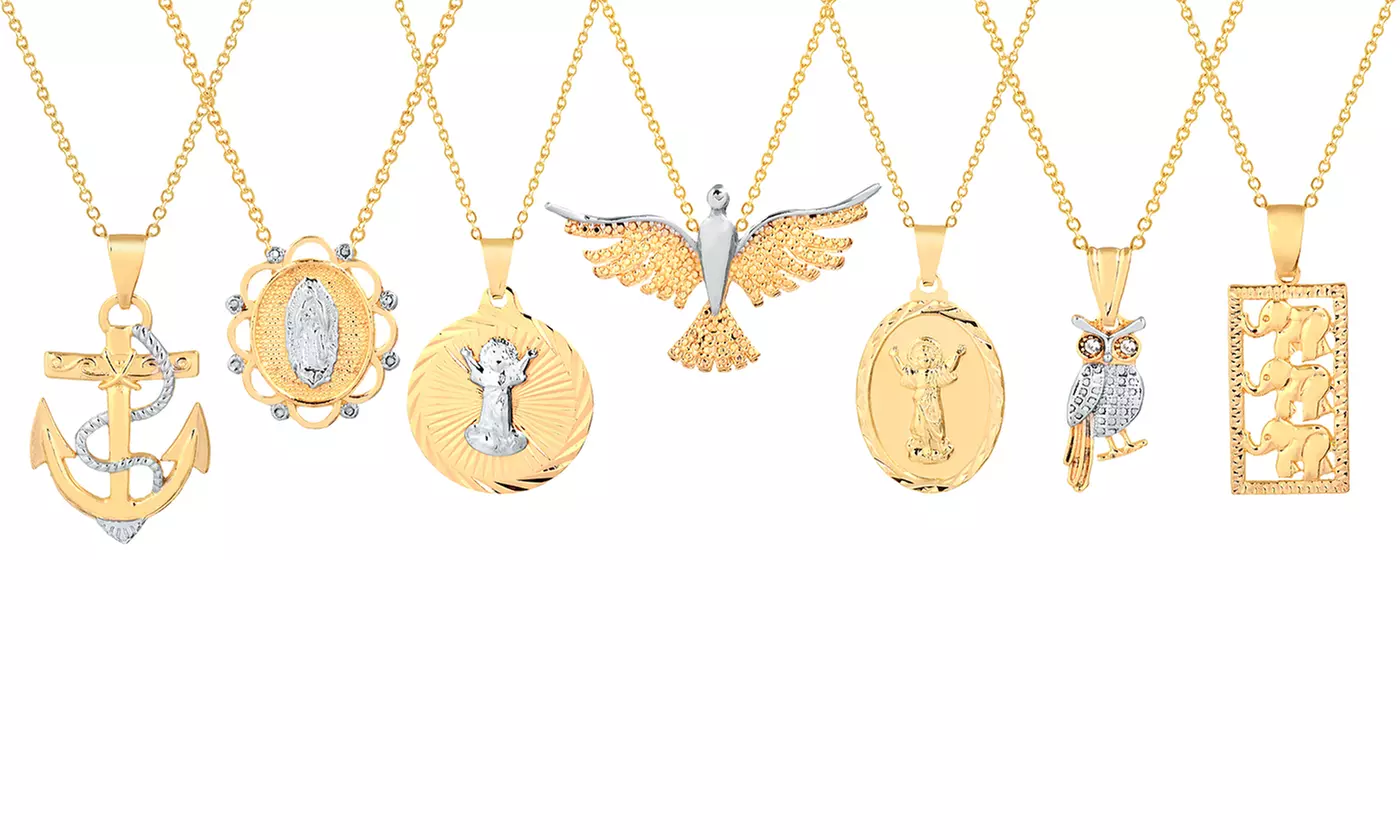 Women's 18K Gold Plated Pendant Necklaces By Euphir