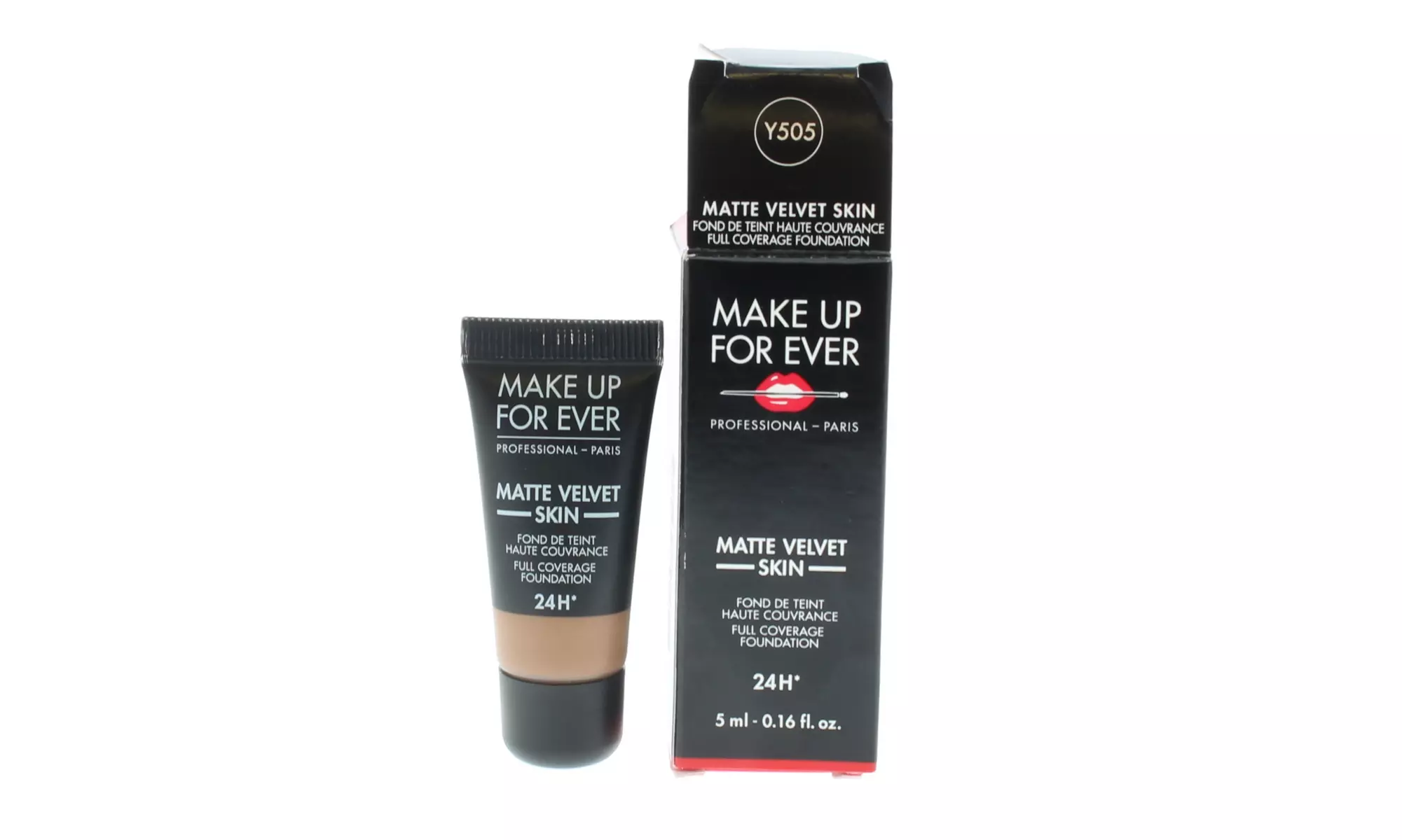 Make Up Forever Matte Velvet Powder Foundation 5 mL - Shade Y505 Cognac - Primary Image
