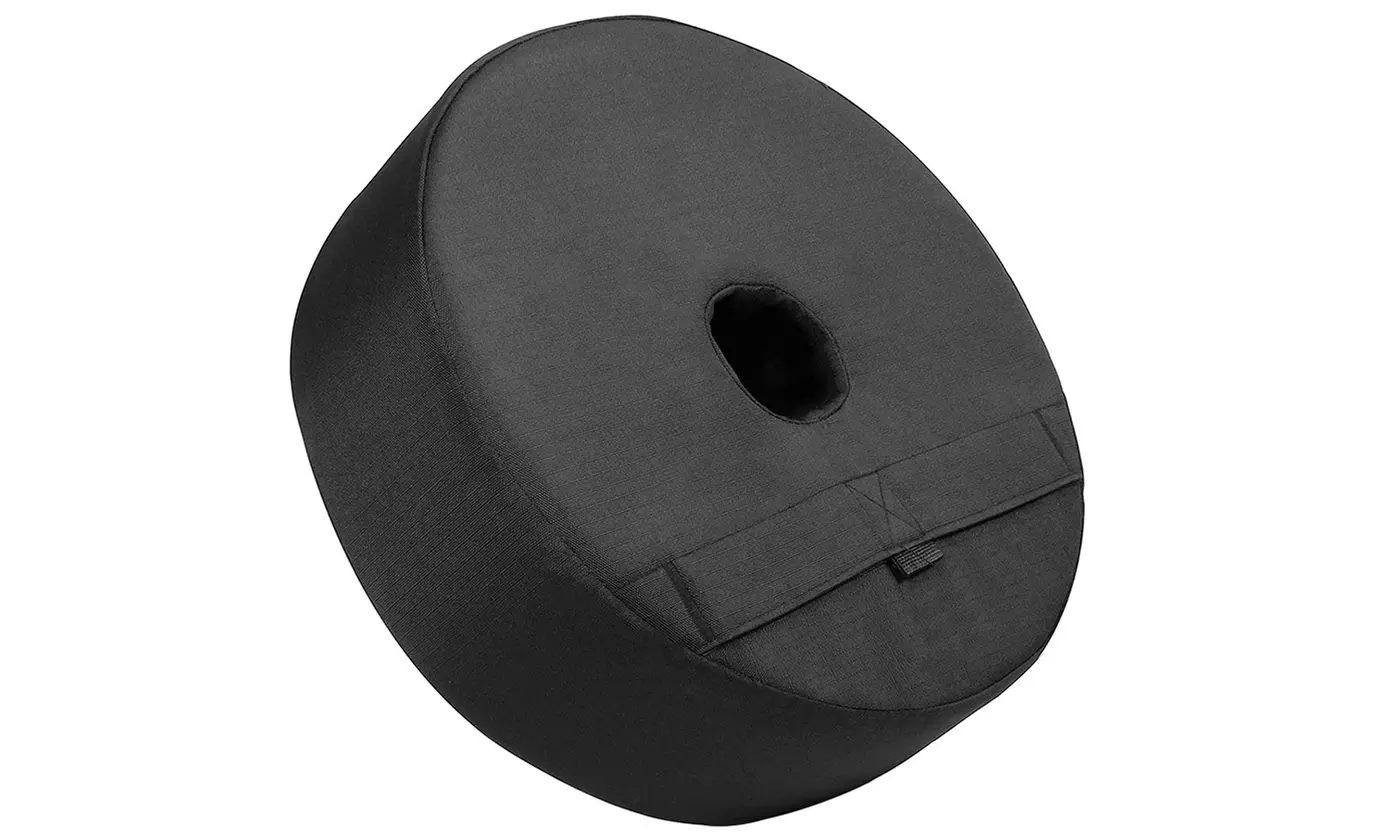 iMounTEK 15" Round Patio Umbrella Base Weight Bag Sun Shade Base Canopy Sandbag