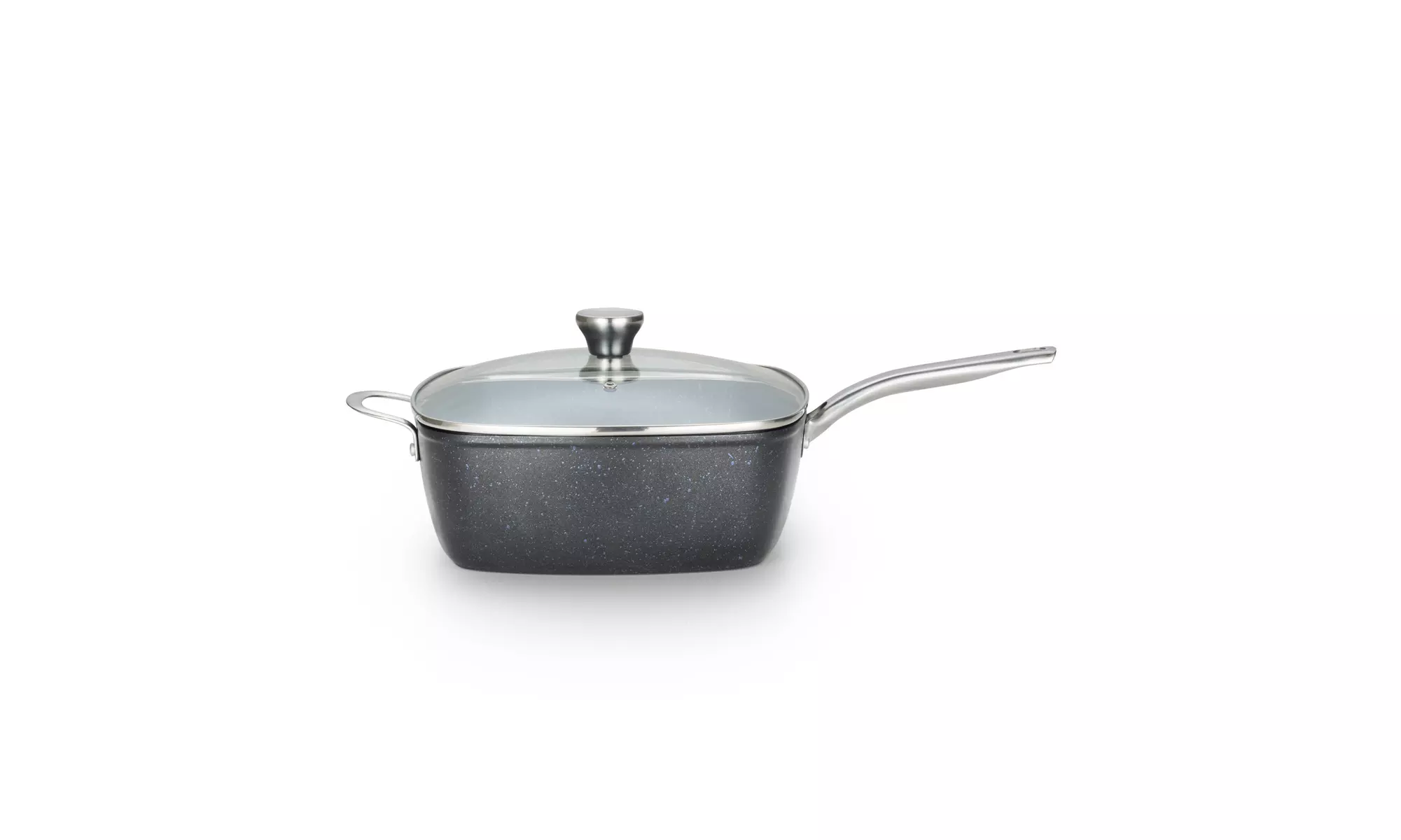 T-fal G1044074 Heatmaster 6-Qt. Non-stick Deep Square Multipot, Black - Primary Image
