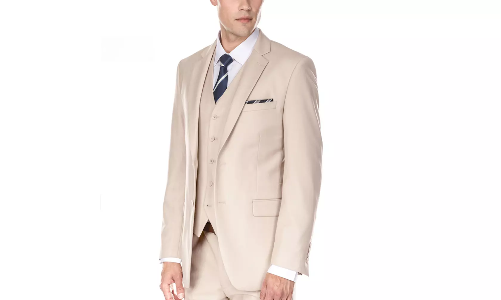 Men's Premium Slim Fit 3PC Suits (Lt beige, Hunter green, Copper)