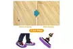 Mop Slippers Lazy Floor Foot Socks Shoes Quick Polishing Cleaning Dust - Second Medium