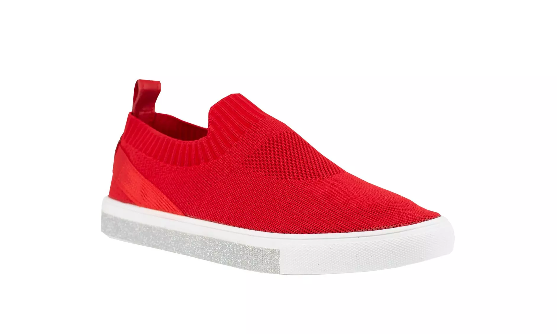 MUDD Women's Flyknit Slip On Sneaker - Primary Image