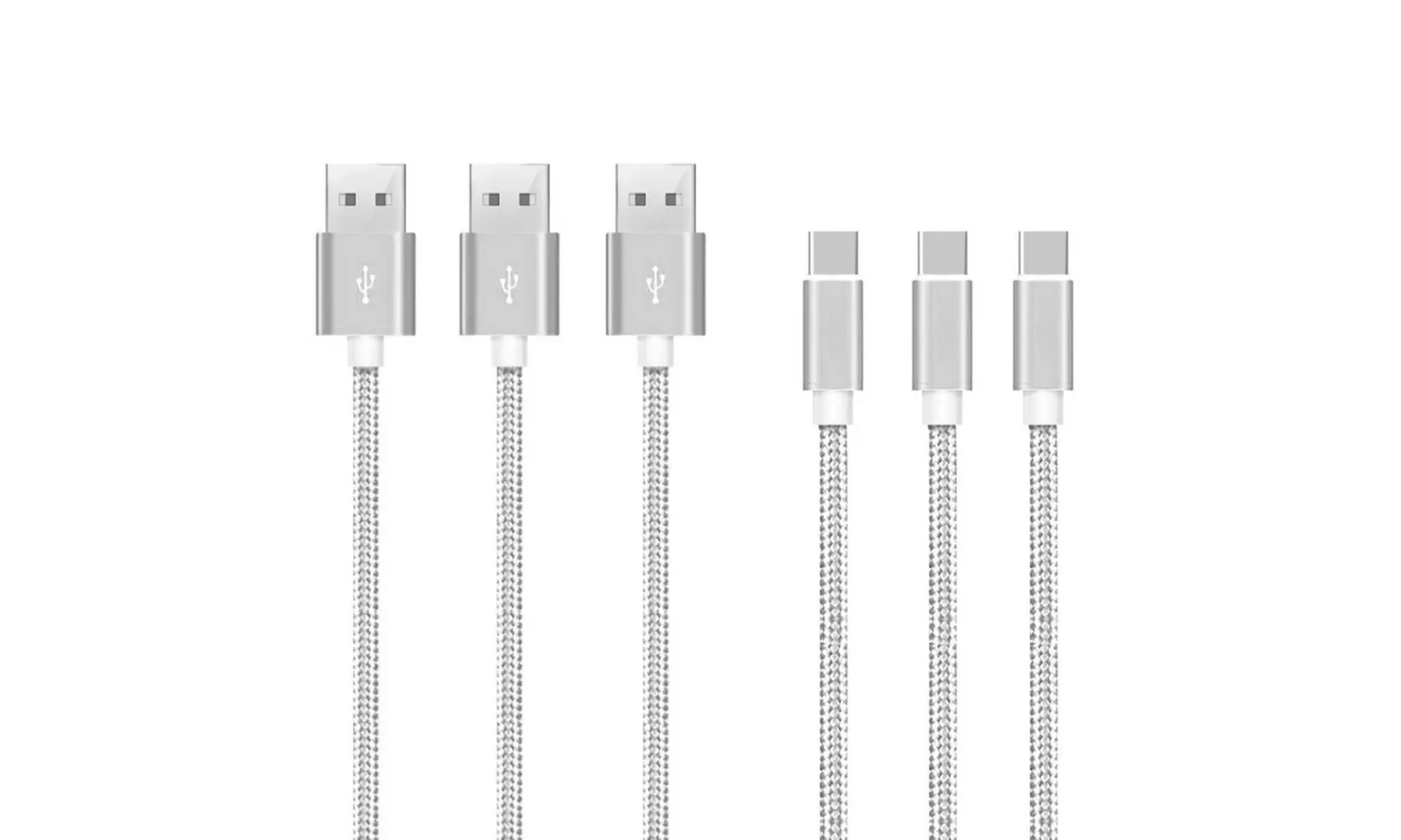 10 FT USB-C Cable Fast Charge Type C Charging Cord Sync Charger - Primary Image