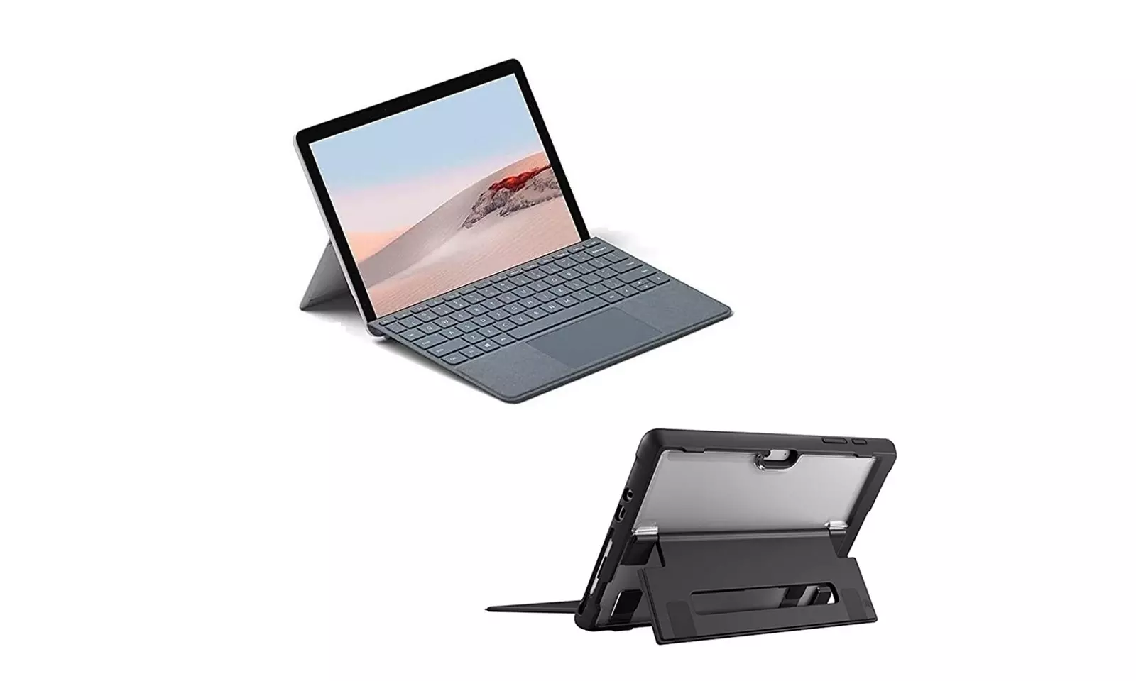 Microsoft Surface Go With Keyboard  &  STM Case Scratch & Dent - Primary Image