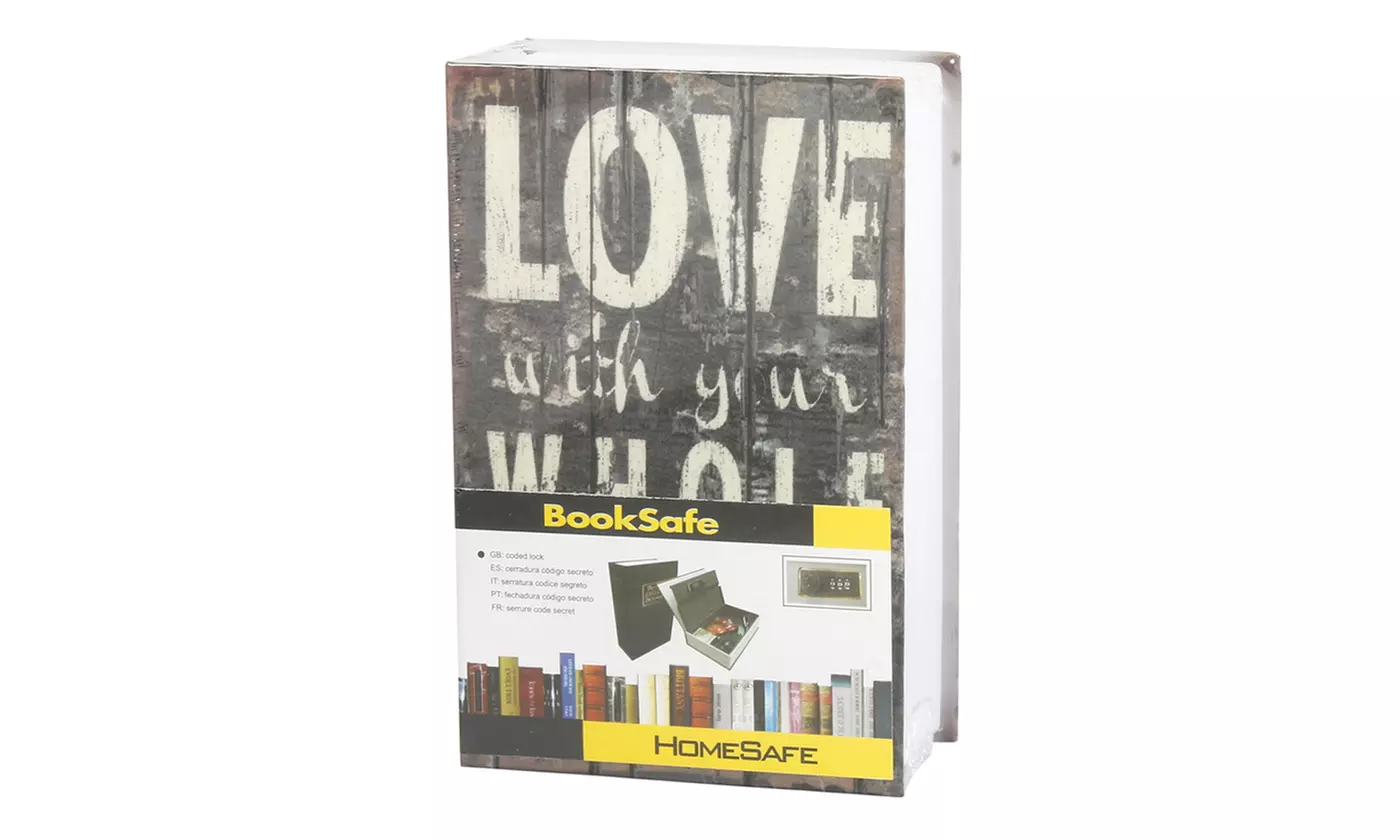 Dictionary Secret Box Small Book Safe With Combination  Lock - Primary Image