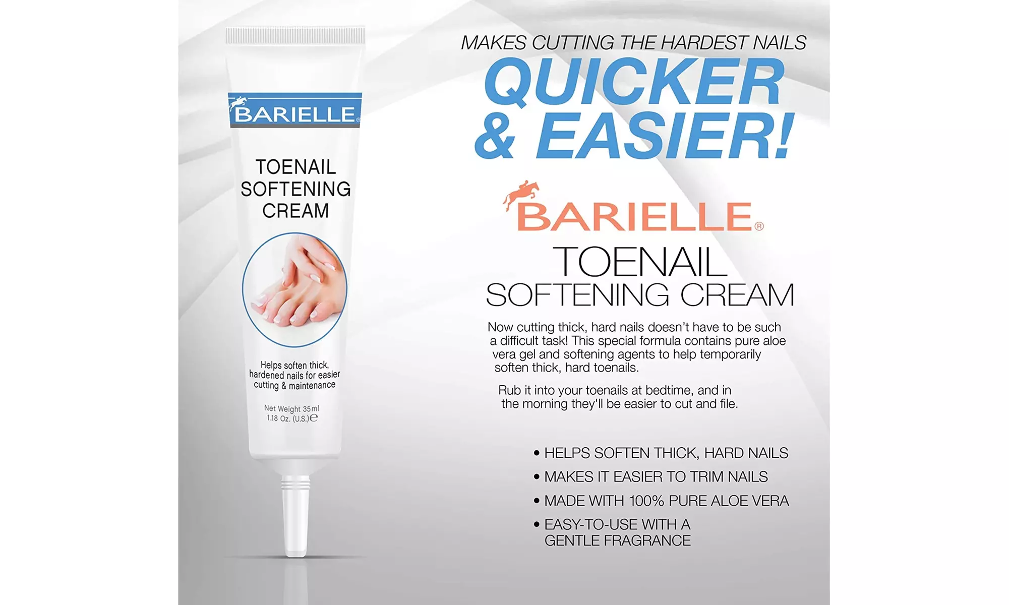 Barielle Toenail Softening Cream 1.18 oz. - Primary Image