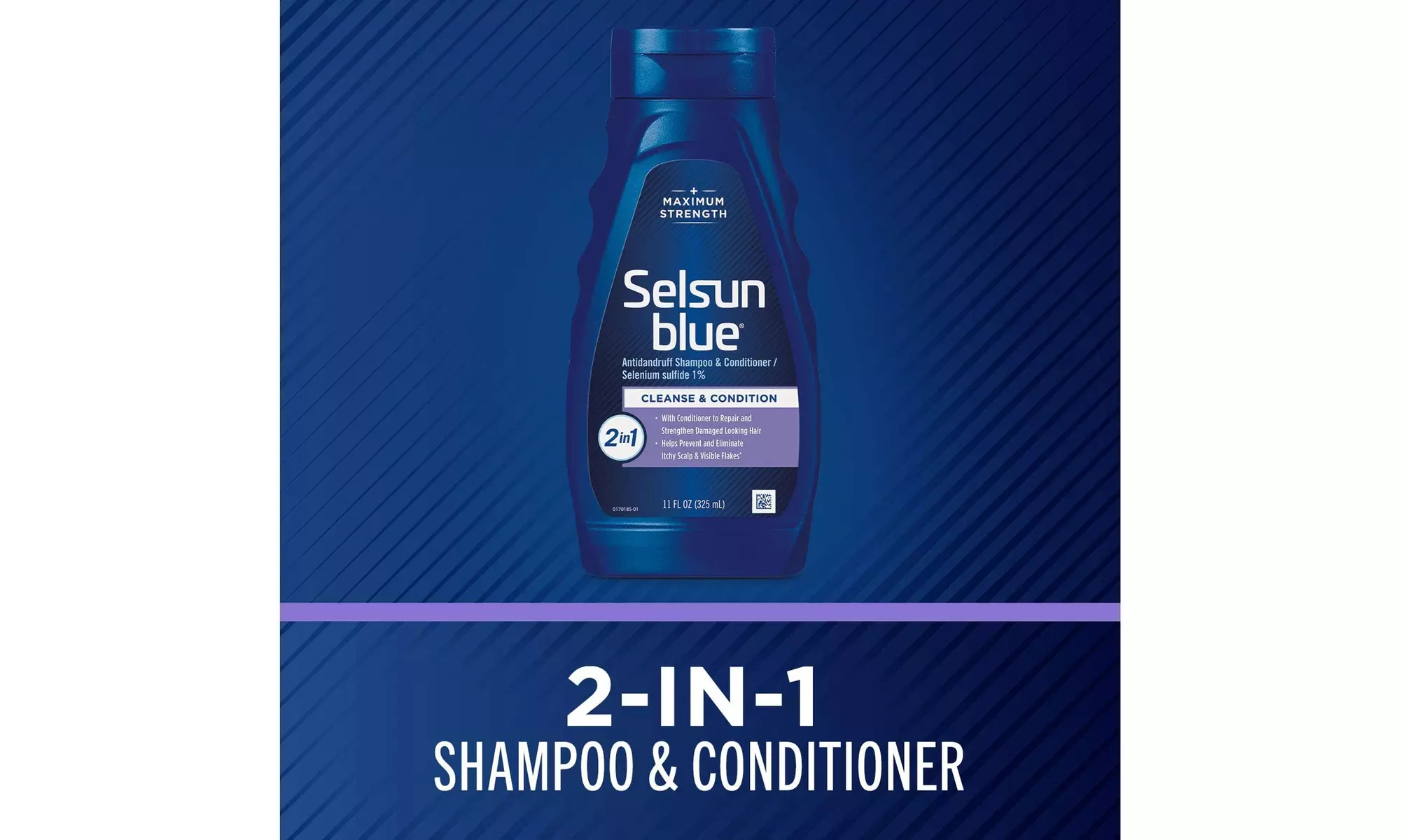 Selsun Blue 2-in-1 Anti-dandruff Shampoo & Conditioner, - Second Medium