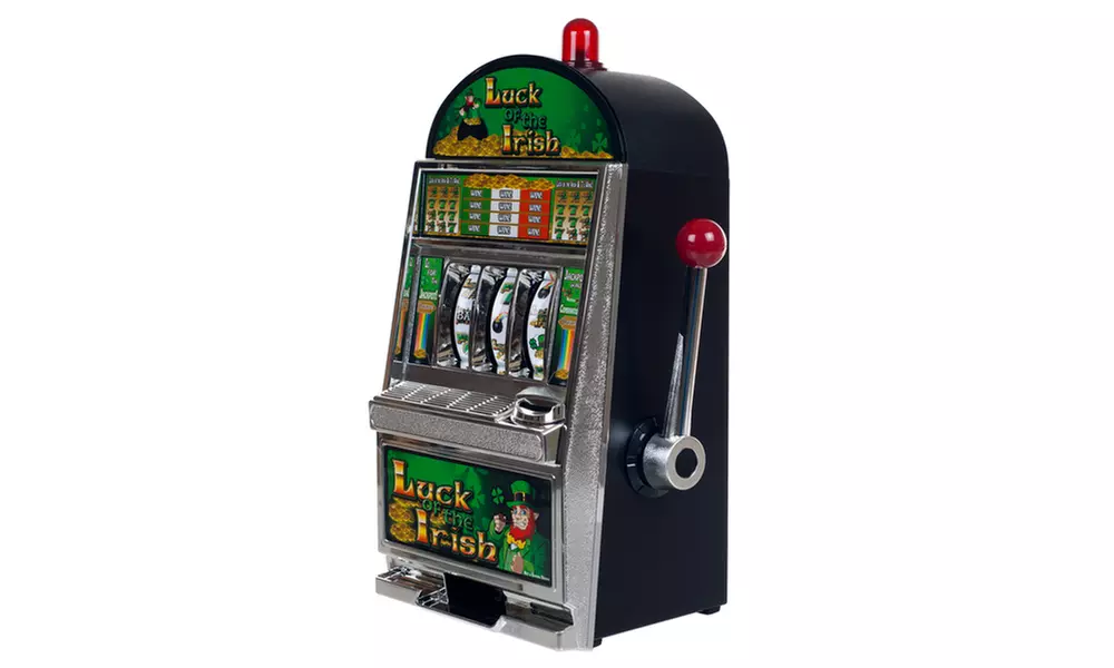 Luck of the Irish Slot Machine Bank - 15 Inches Tall - Second Medium