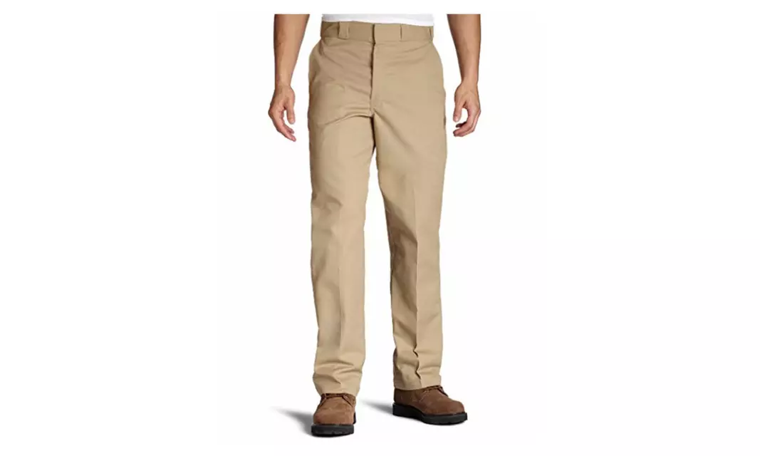 Dickies 8038KH 34 32 Mens Cell Phone Pocket Work Pant - Khaki, 34 - 32 - Primary Image