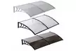 80x40" Door Window Outdoor Awning PC Hollow Sheet Sun Shade Cover Canopy Patio - Second Medium
